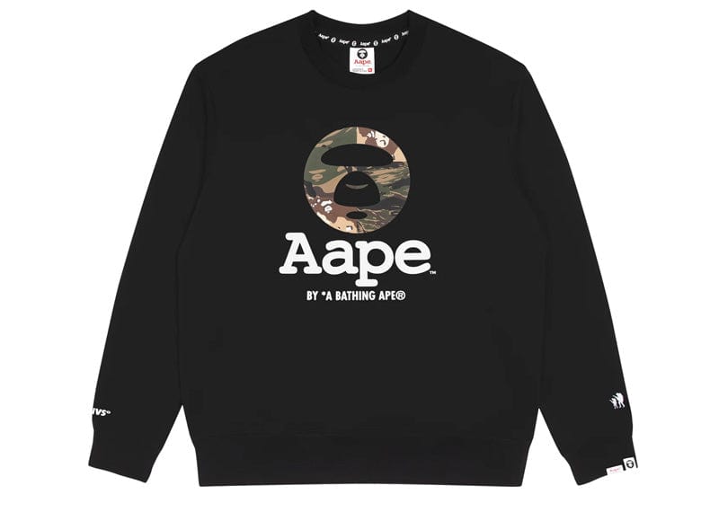 Aape by A Bathing Ape Basic Crewneck Sweater – Court Order