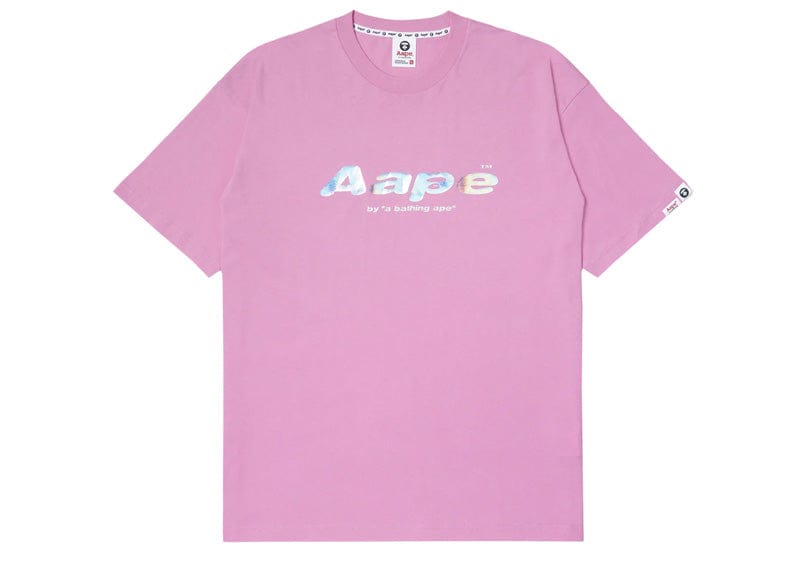 AAPE By A Bathing Ape Laser Foil Logo T-Shirt – Court Order