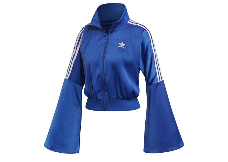 Adidas track top satin online