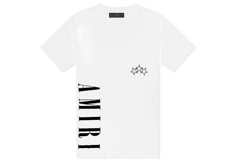 Amiri vertical logo tee – Court Order
