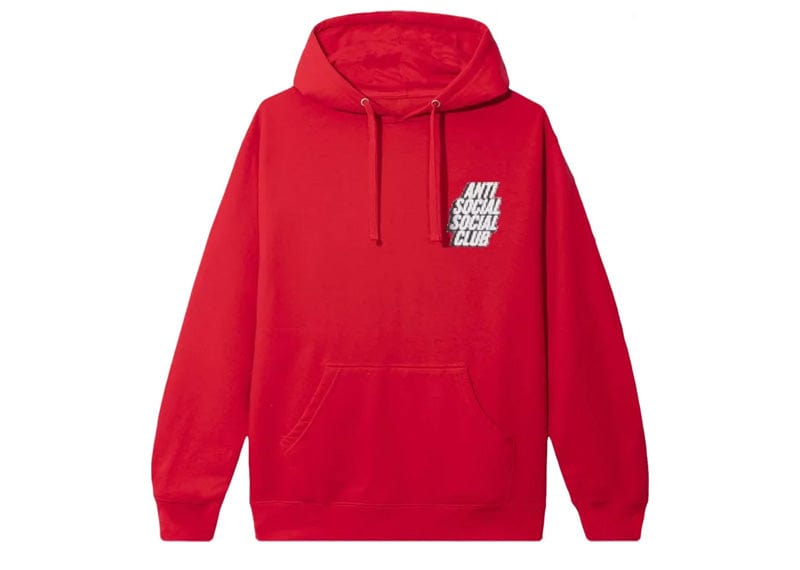 Anti Social Social Club Tokyo Hoodie Red – Court Order