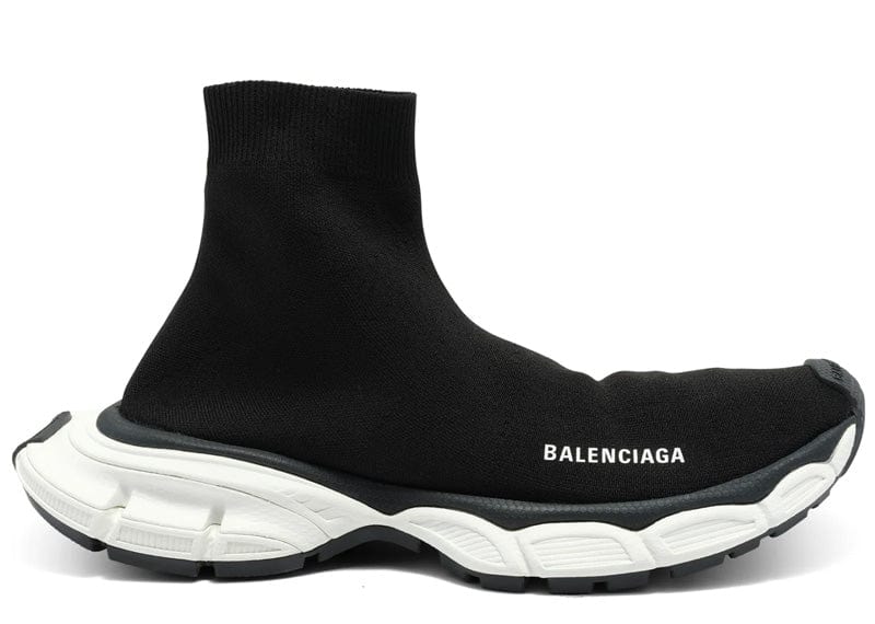 Balenciaga 3XL Sock Sneakers Black Recycled Knit – Court Order