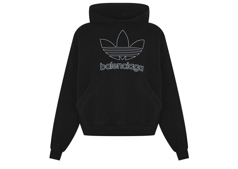 Balenciaga x Adidas Hoodie Black – Court Order