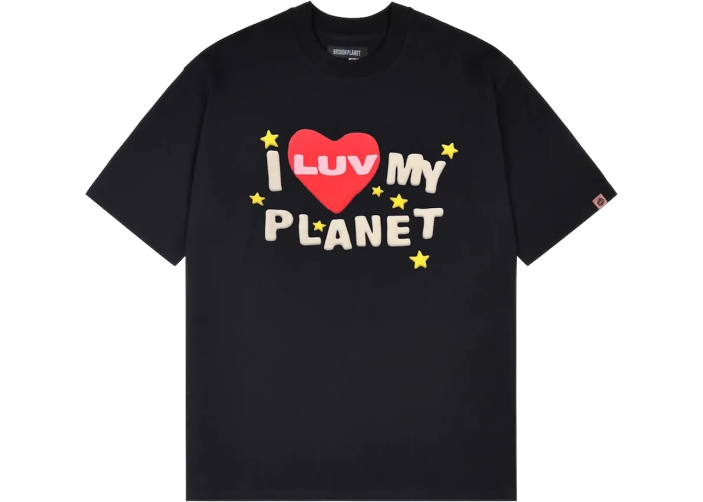 Broken Planet Luv My Planet T-shirt Midnight Black – Court Order
