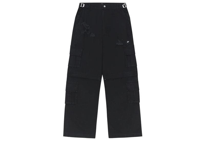 Broken Planet Market 2-in-1 Cargo Pants/Shorts Black – Court Order