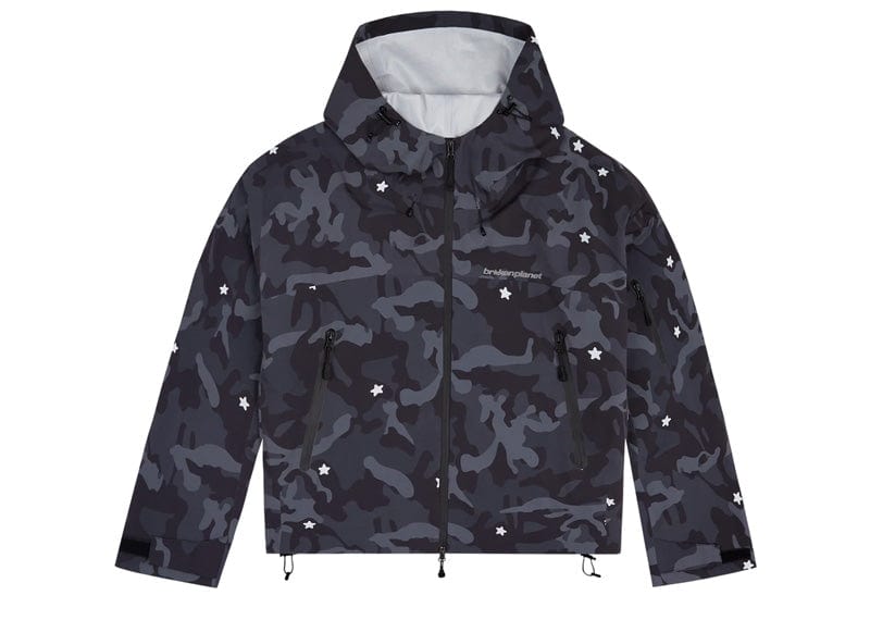 Broken Planet Market Star Tech Jacket Black Camo – Court Order