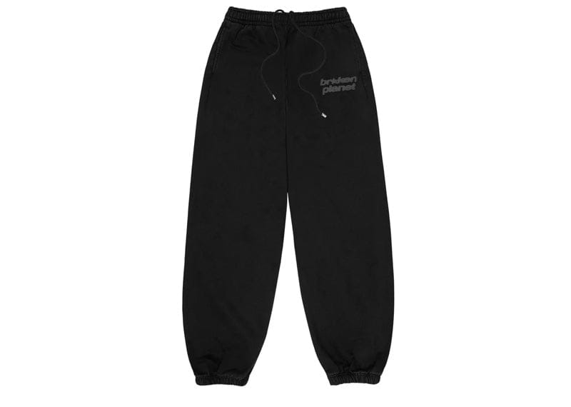 Broken Planet Star Logo Cuffed Sweatpants Midnight Black – Court Order