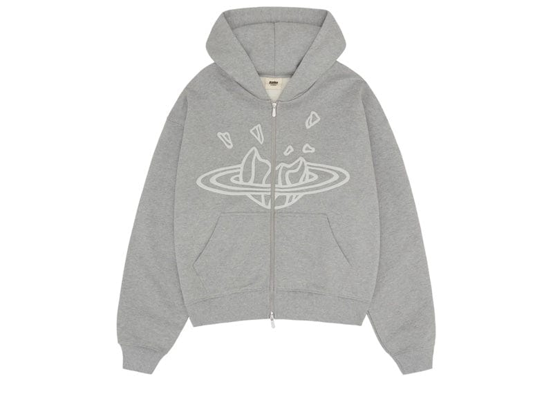openshut STAR HOODIE GRAY サイズS Broken Planet Zip Up Hoodie Heather Grey – Court Order