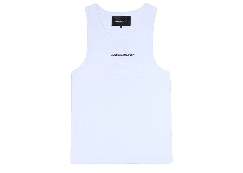 Cold Culture Essential Tank Top White – Court Order