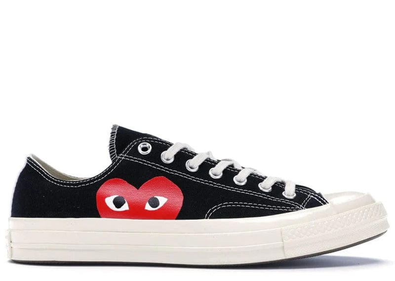 Comme des Garçons PLAY x Converse Chuck 70 Ox 'Black' – Court Order