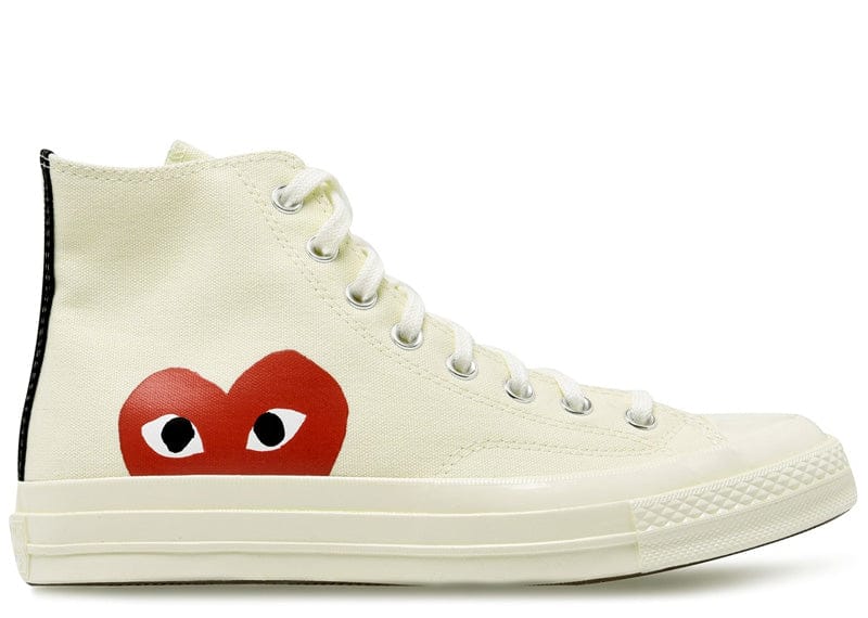 Converse Chuck Taylor All-Star Hi x Comme des Garçons Play White