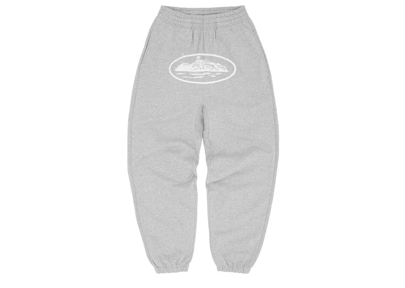 Corteiz Alcatraz Sweatpant 2024 Heather Grey – Court Order