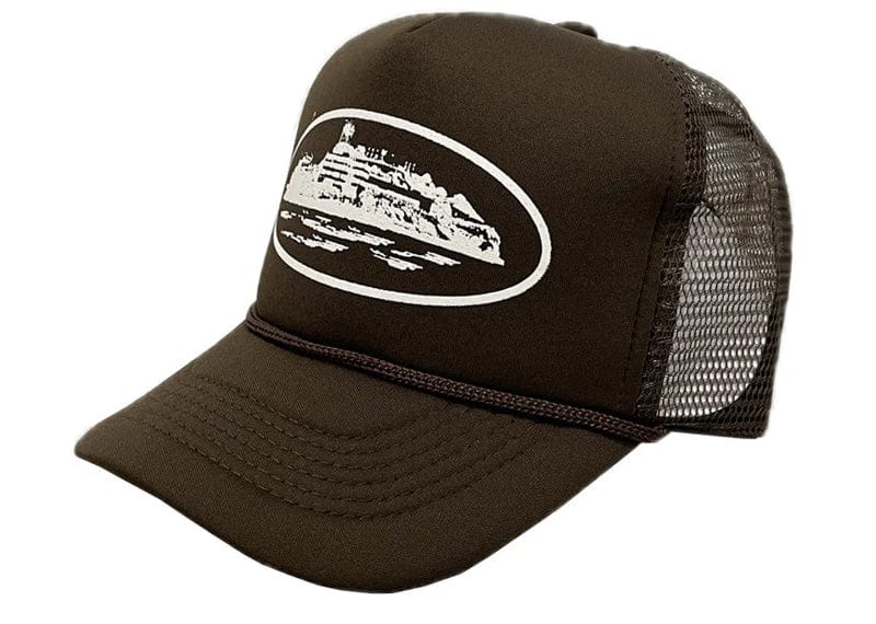 Corteiz Alcatraz Trucker Hat Brown – Court Order