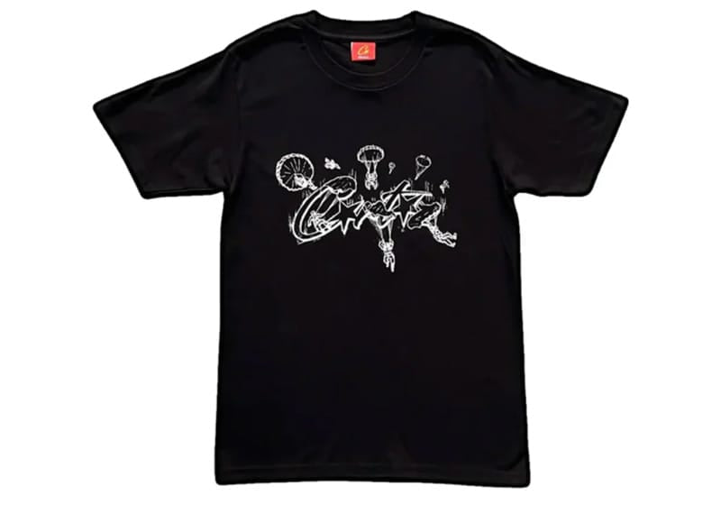 Corteiz Allstarz Skydiver Tee Black – Court Order