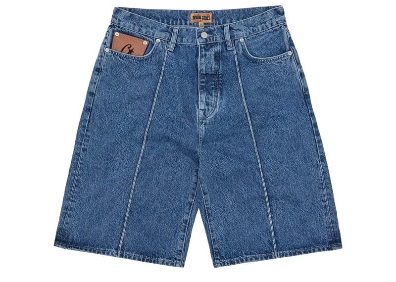 Corteiz C-Star Denim Jorts Faded Blue – Court Order