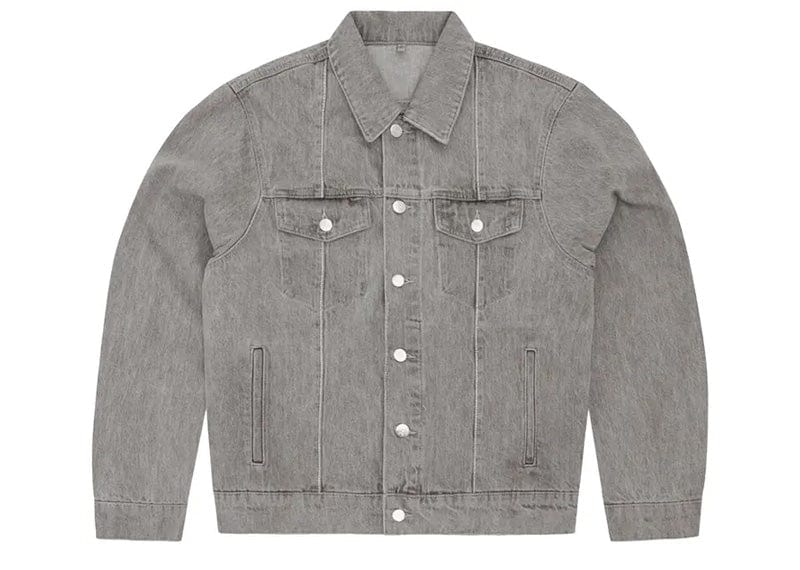Corteiz C-Star Denim Trucker Jacket Grey – Court Order
