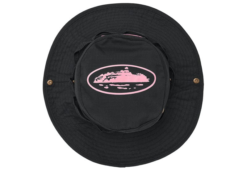 Corteiz Guerillaz Bucket Hat Black/Pink – Court Order