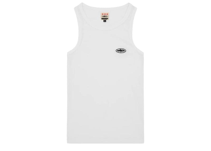 Corteiz HMP Essentials Tank Top White Single – Court Order