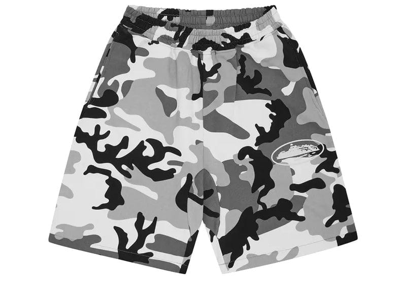 パンツ CORTEIZ  PUFF PRINT SWEATSHORT Corteiz Island Puff Print Sweatshort Arctic Camo – Court Order