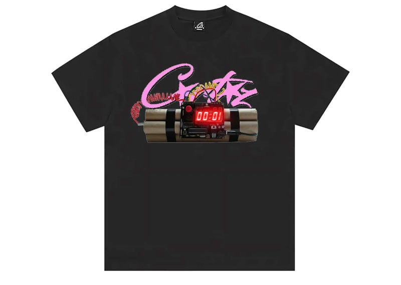 Corteiz No Time 4 Luv Tee 'Black' – Court Order