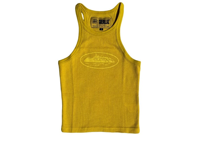 Corteiz Womens Tank Tank Top Triple Yellow – Court Order