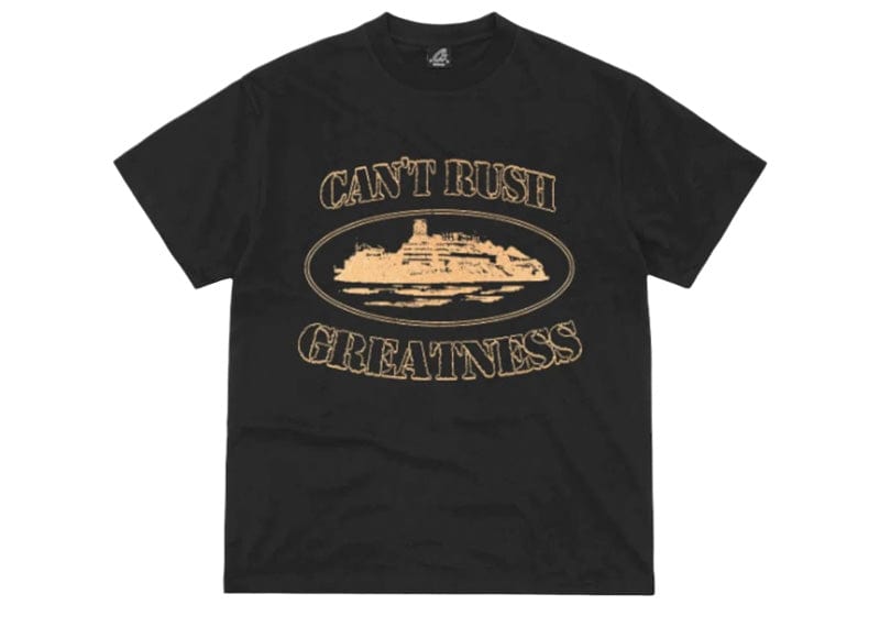 Corteiz x Cental Cee Can't Rush Greatness Tee Black – Court Order