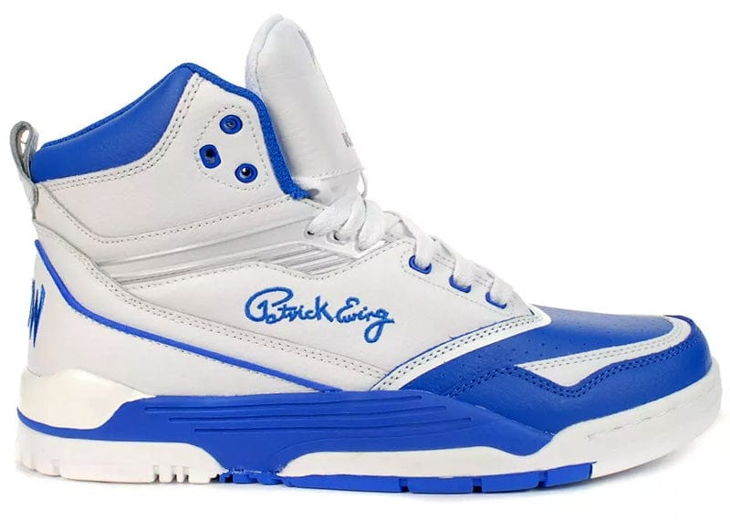 Death Row Records White and Blue Athletic Shoes Ewing X  main image 3