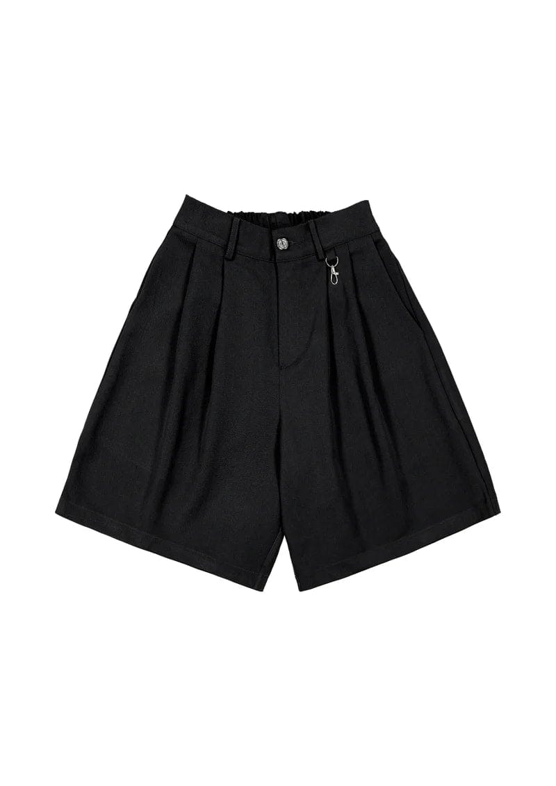 Sweats Collective Pleated Shorts Black – Court Order