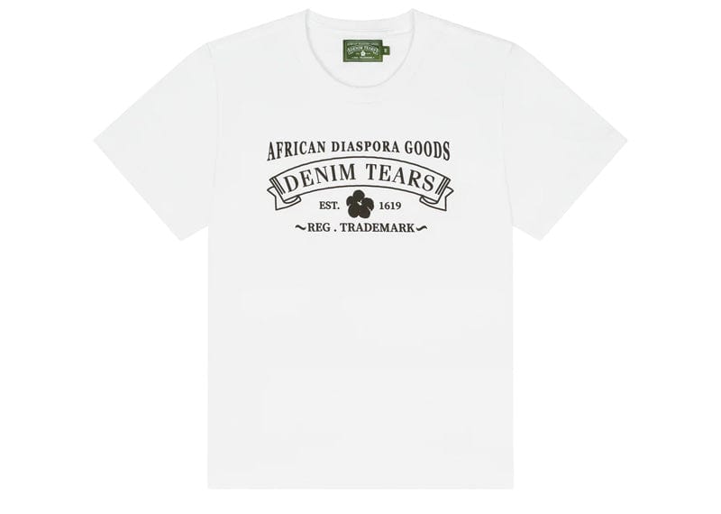 Denim Tears ADG Tee White and Black – Court Order