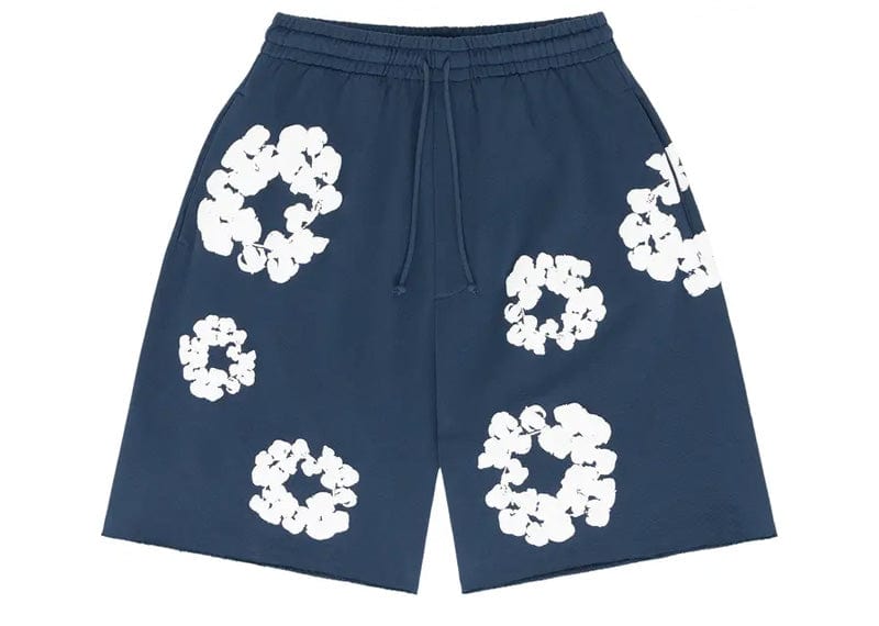 パンツ DENIM TEARS COTTON WREATH SHORTS L Blue DENIM TEARS: Cotton Wreath Shorts (Blue) | DSMG E-SHOP