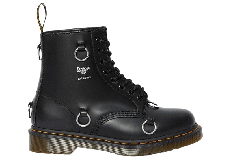 靴   by Raf Simons boots Dr. Martens 1460 Raf Simons Smooth Leather Boot Black – Court Order