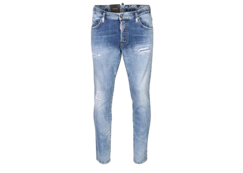 Dsquared2 Skater Jeans Washed Light Blue – Court Order