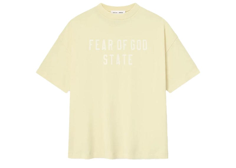 Fear of God Essentials 90's Tee Garden Yellow – Court Order
