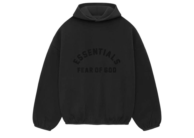 Fear of God Essentials Core Collection Nylon Fleece Hoodie Black