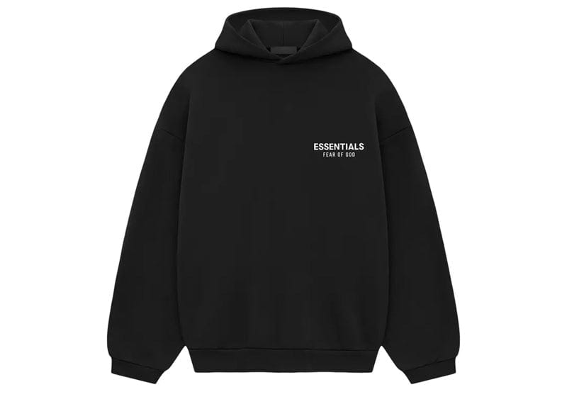 Fear of God Essentials Fleece Hoodie (FW24) Black – Court Order