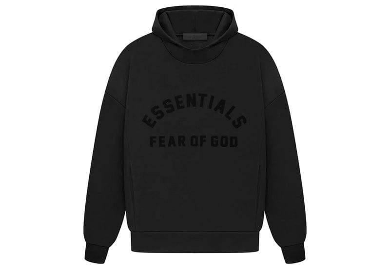 Fear of God Essentials Arch Logo Hoodie Black Court Order