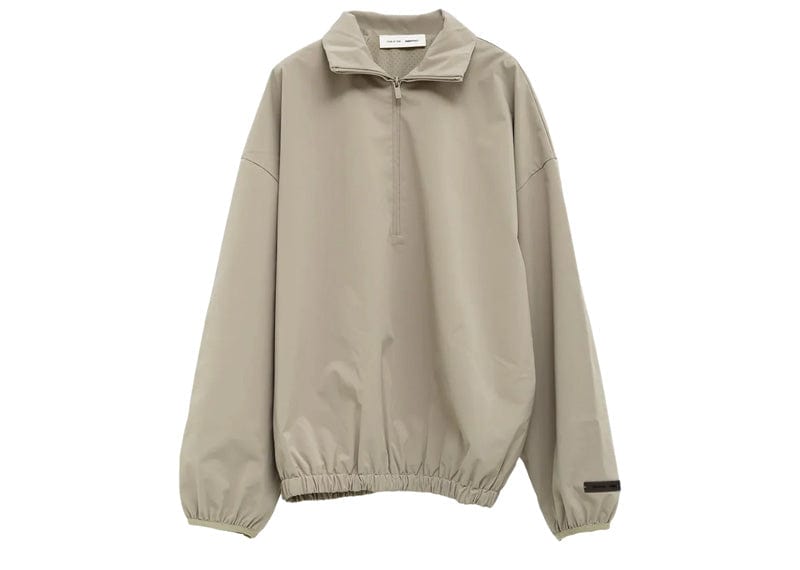 Fear of God Essentials Sporty Nylon Half Zip Timber – Court Order