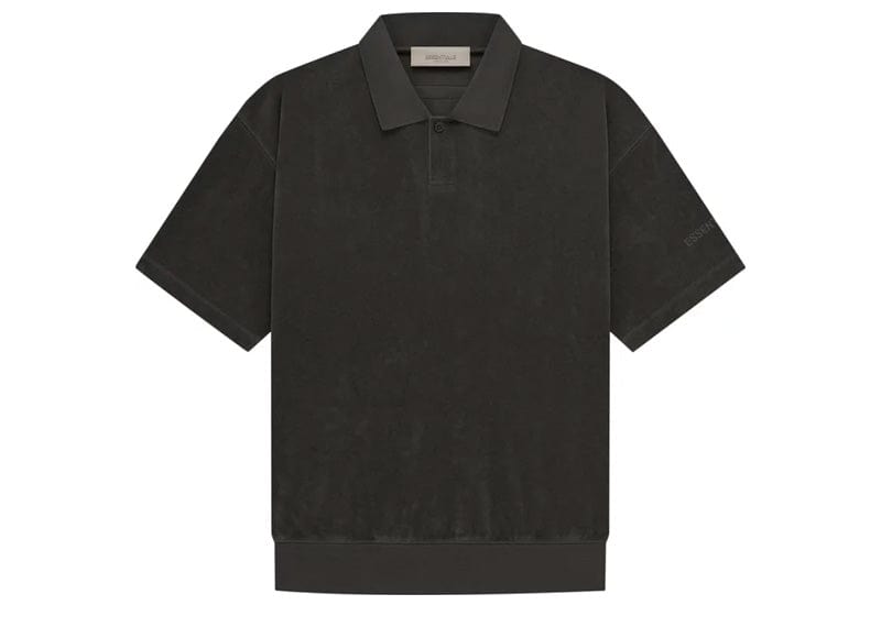 fear of god 24ss ESSENTIALS ポロシャツ Fear of God Essentials SS Terry Polo Off Black – Court Order