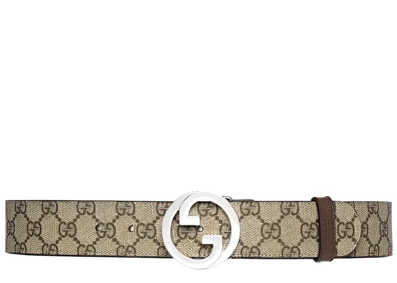 Gucci Belt Price Gucci GG Supreme Two Tone Beige Belt 90/36