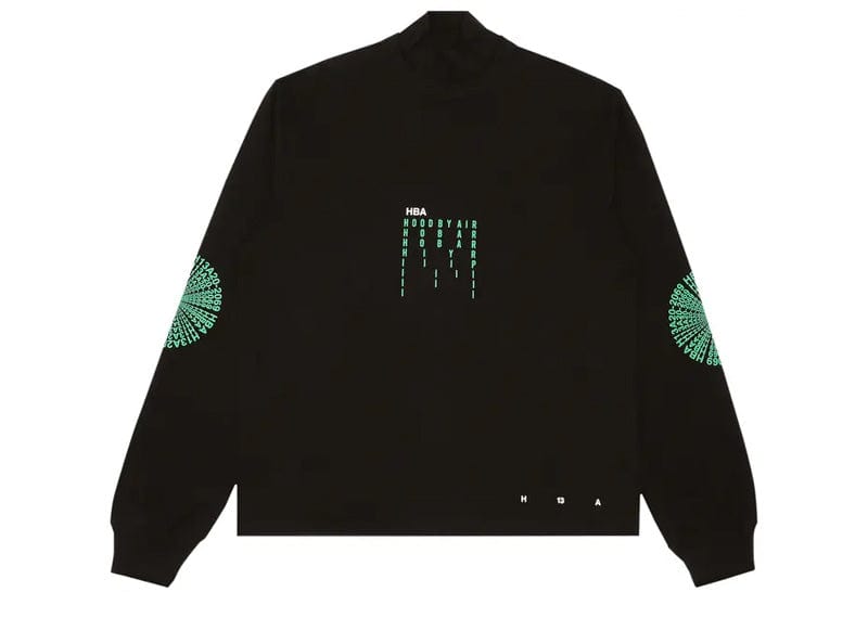 Hood By Air Long-Sleeve Tee Black – Court Order