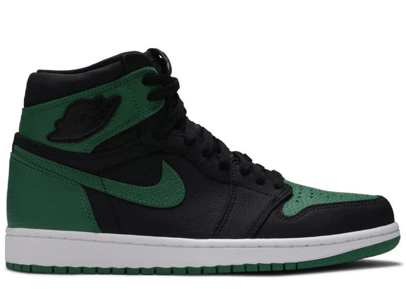 Jordan 1s grey and green best sale