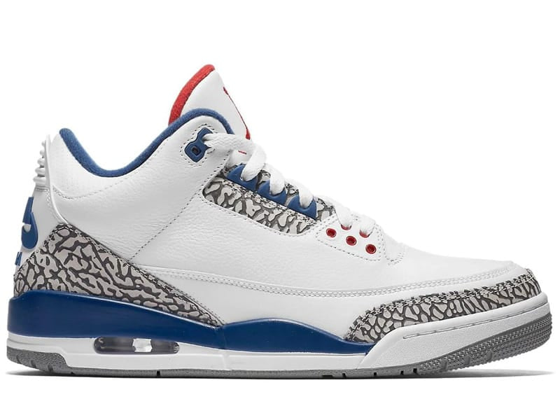 シューズ(男性用) Nike Air Jordan 3 RETRO OG TRUE BLUE Air Jordan 3 Retro 'True Blue' (2016) – Court Order