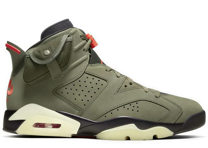 Air Jordan 6 Retro Travis Scott Olive (2019) – Court Order
