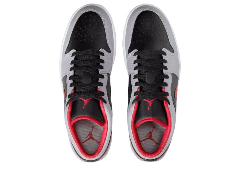 Jordan sneakers Jordan 1 Low Black Light Smoke Grey Gym Red