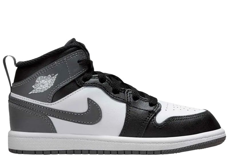 Jordan Mid Black White Iron Grey (PS) – Court Order