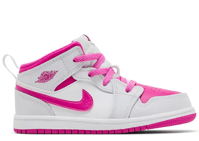 Jordan Mid Iris Whisper White Fire Pink (TD) – Court Order