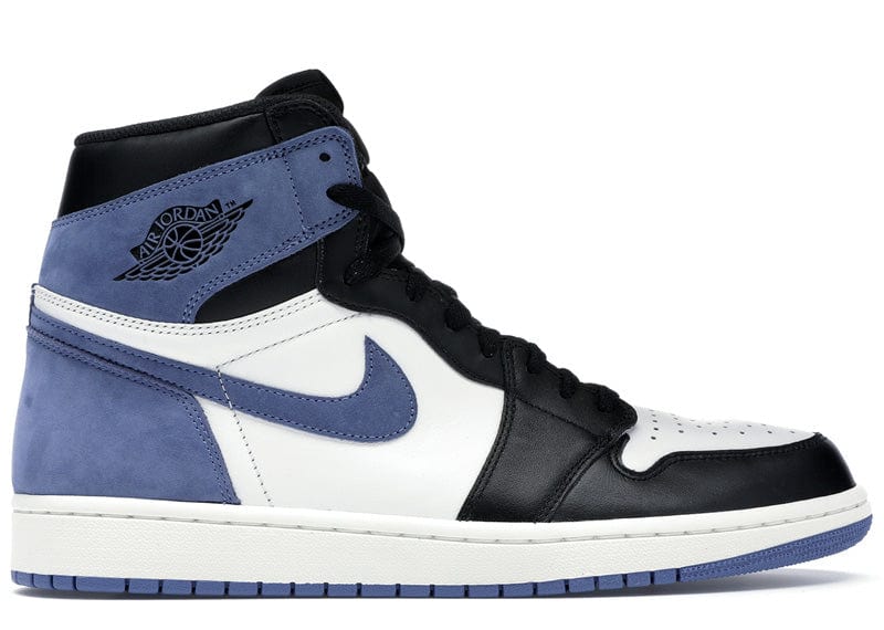 Air jordan 1 retro high blue moon on sale