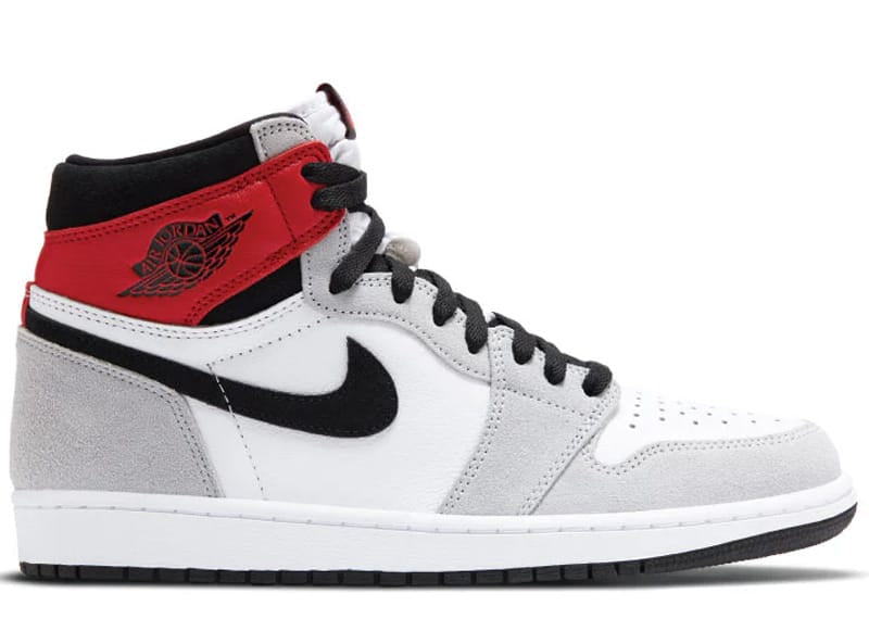 シューズ(男性用) NIKE Air Jordan 1 LIGHT SMOKE GREY\