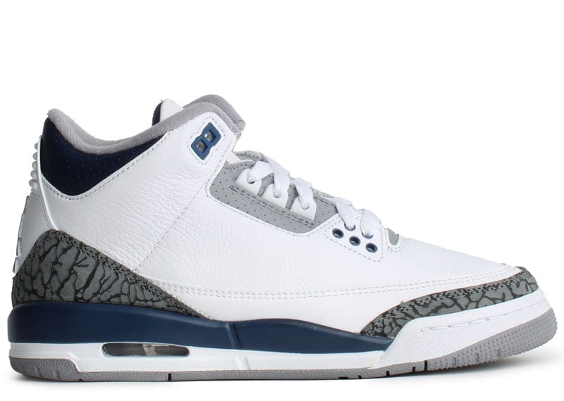 Jordan 3 blue red white hotsell