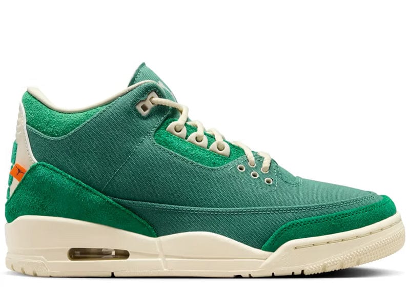 green custom jordans